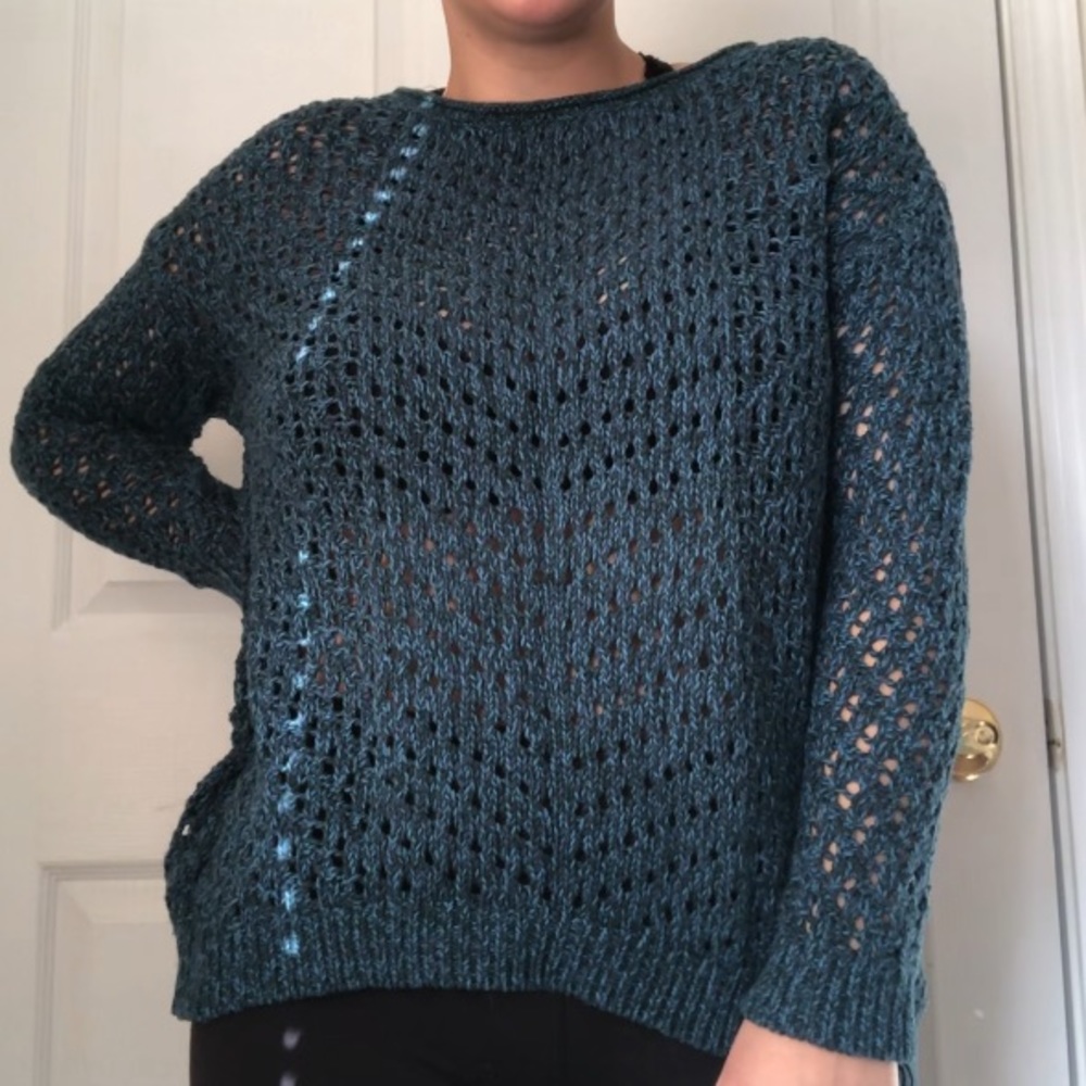Teal Blue Eddie Bauer Sweatshirt